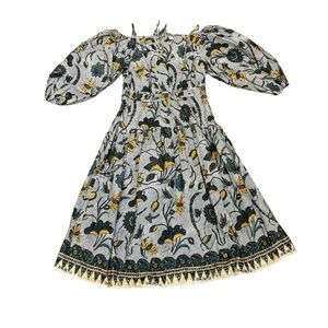 Ulla Johnson Floral-Print Flared Dress